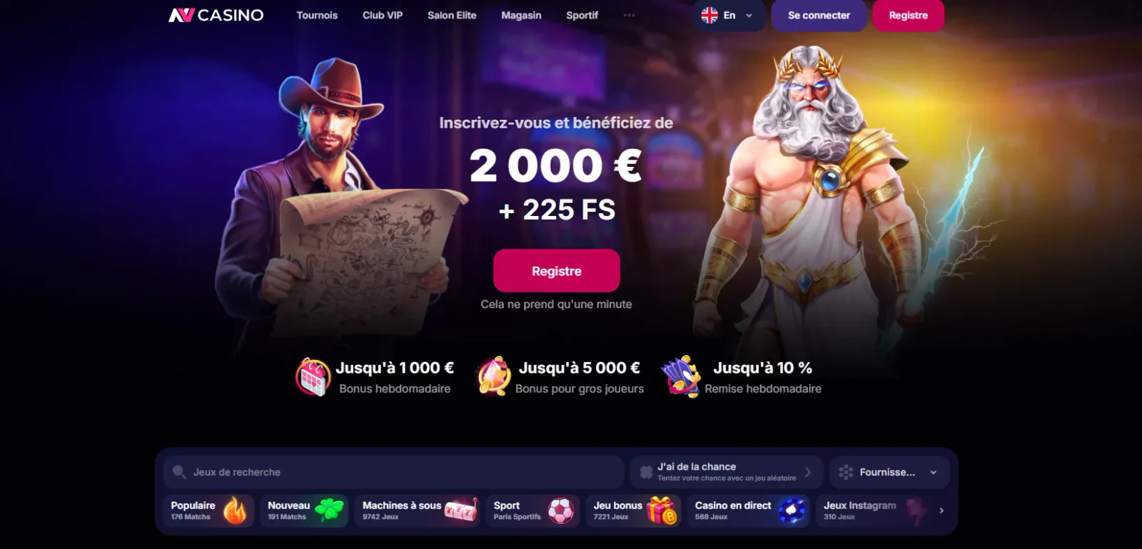 nv casino france